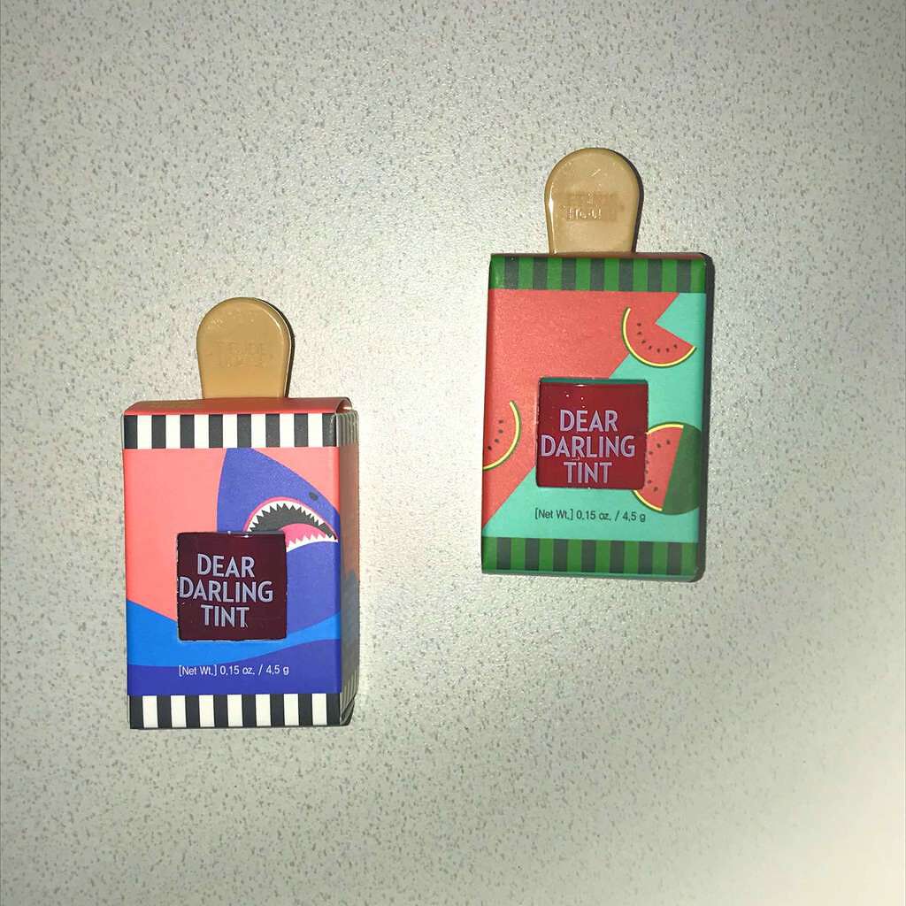 ディアダーリン ウォータージェルティント (アイスティント)/ETUDE/口紅を使ったクチコミ(1枚目)