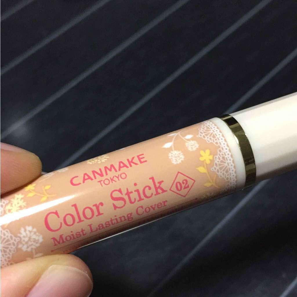 カラースティック モイストラスティングカバー/キャンメイク/スティックコンシーラーを使ったクチコミ(1枚目)