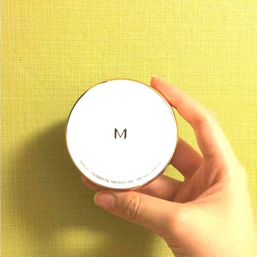 M クッション ファンデーション(モイスチャー)/MISSHA/クッションファンデーションを使ったクチコミ（1枚目）