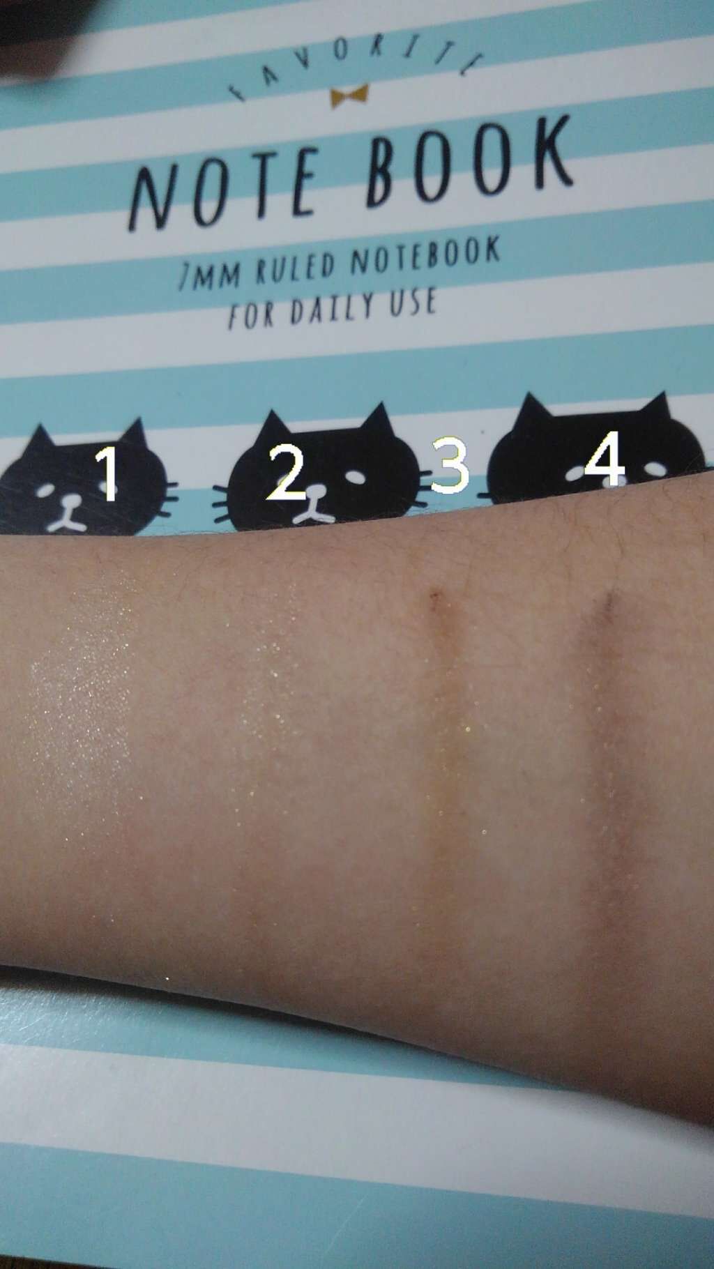 グラデーション アイ カラー チップ/ちふれ/その他化粧小物を使ったクチコミ(3枚目)