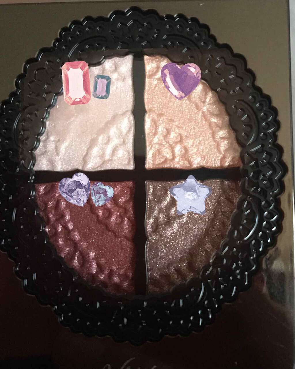 グロッシーリッチ アイズ/Visée/アイシャドウパレットを使ったクチコミ(2枚目)