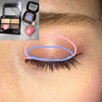 シャドーカスタマイズ/MAJOLICA MAJORCA/単色アイシャドウを使ったクチコミ(2枚目)