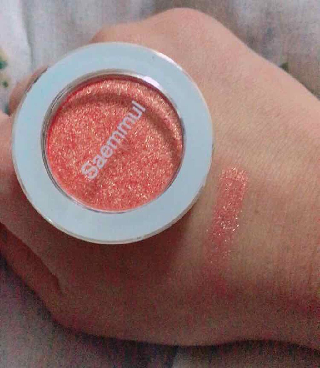 シングルアイシャドウ/the SAEM/単色アイシャドウを使ったクチコミ（2枚目）