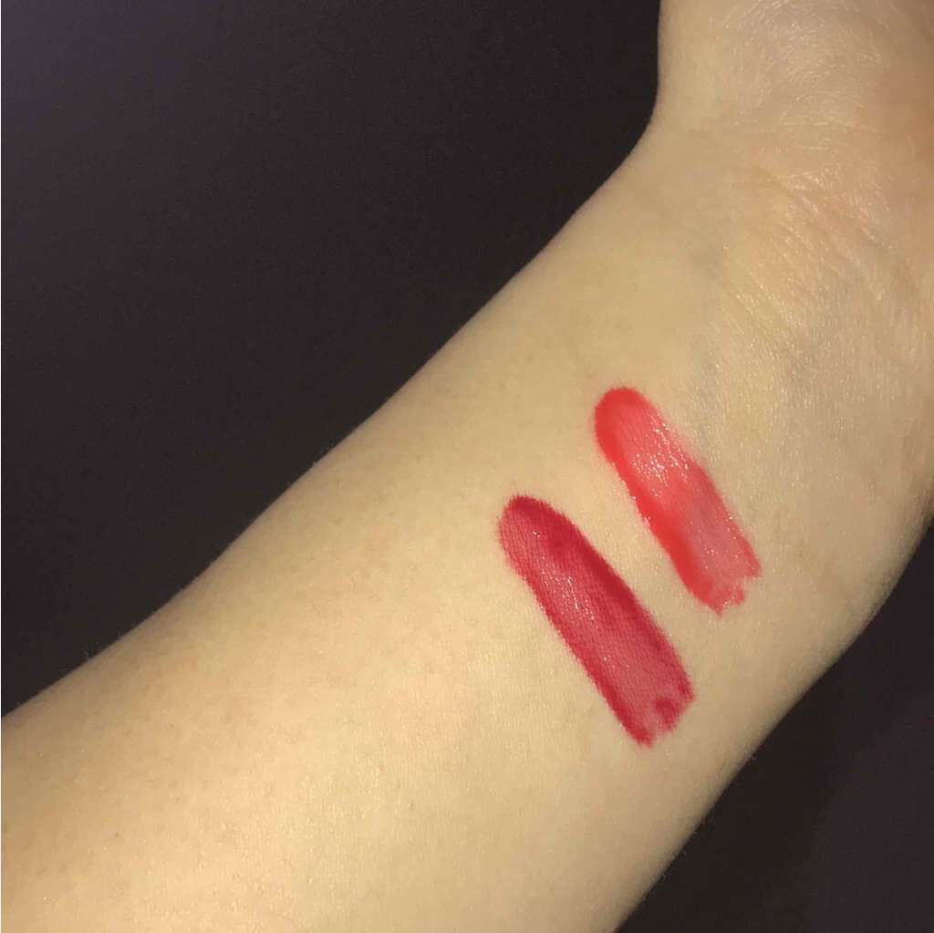 ディアダーリン ウォータージェルティント (アイスティント)/ETUDE/口紅を使ったクチコミ(2枚目)