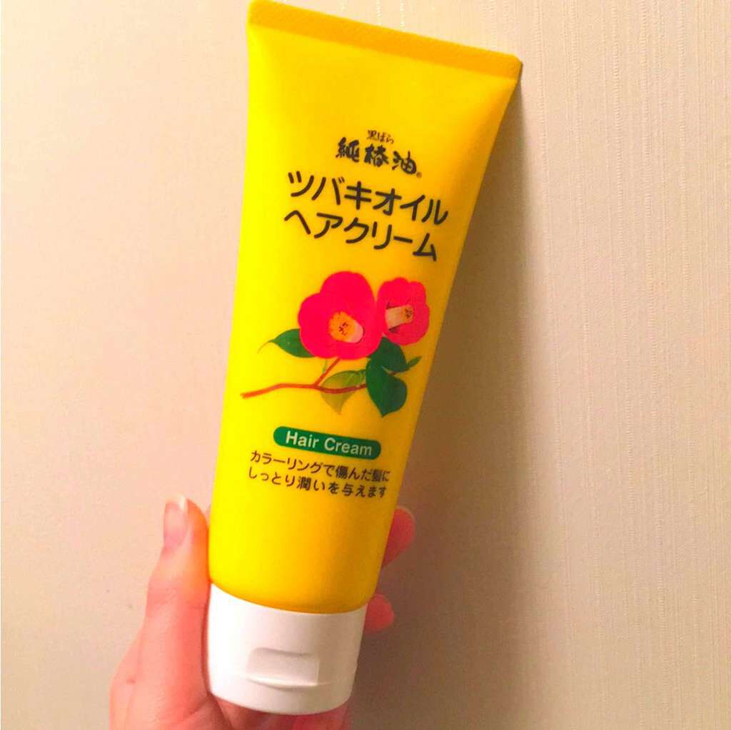 ツバキオイルヘアクリーム/黒ばら純椿油/ヘアワックス・クリームを使ったクチコミ(1枚目)