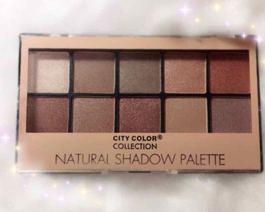 NATURAL SHADOW PALETTE/CITY COLOR/アイシャドウパレットを使ったクチコミ（1枚目）