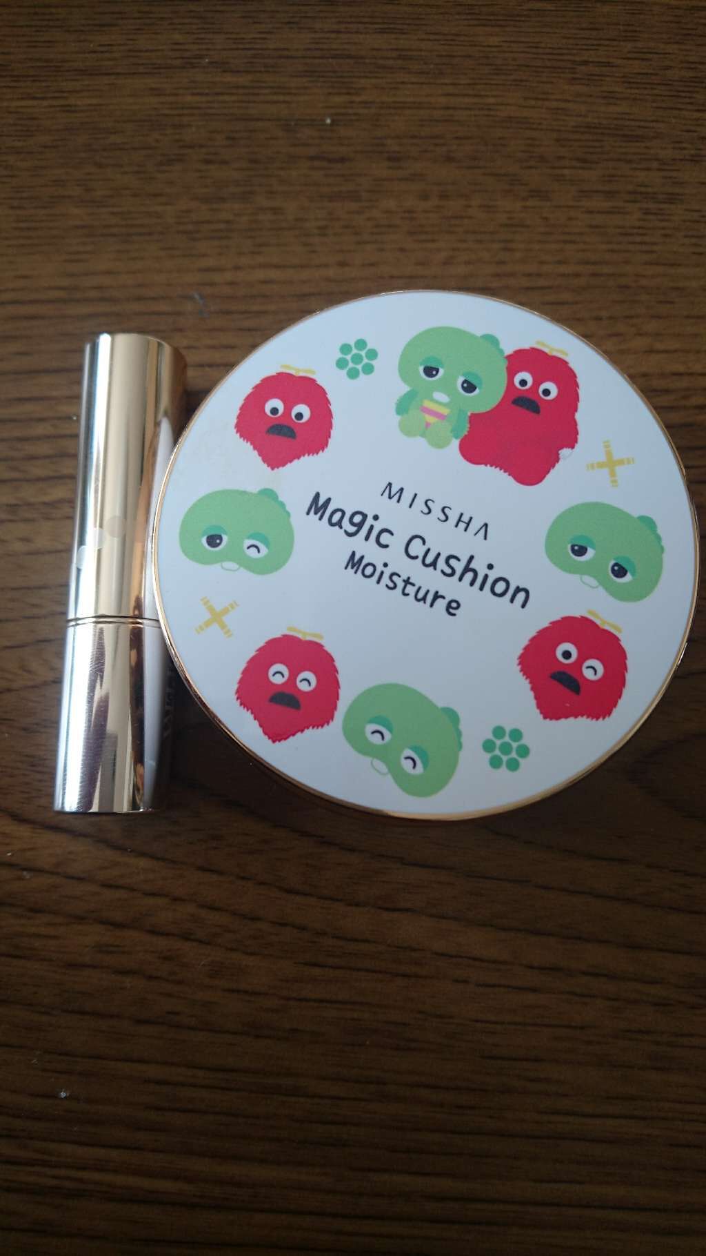 M クッション ファンデーション(モイスチャー)/MISSHA/クッションファンデーションを使ったクチコミ(1枚目)