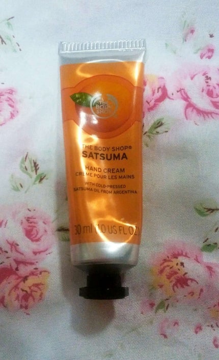 ハンドクリーム サツマ/THE BODY SHOP/ハンドクリームを使ったクチコミ(1枚目)