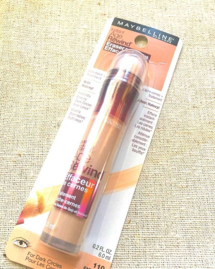 インスタント エイジリワインド アンダーアイズ コンシーラー/MAYBELLINE NEW YORK/リキッドコンシーラーを使ったクチコミ(1枚目)