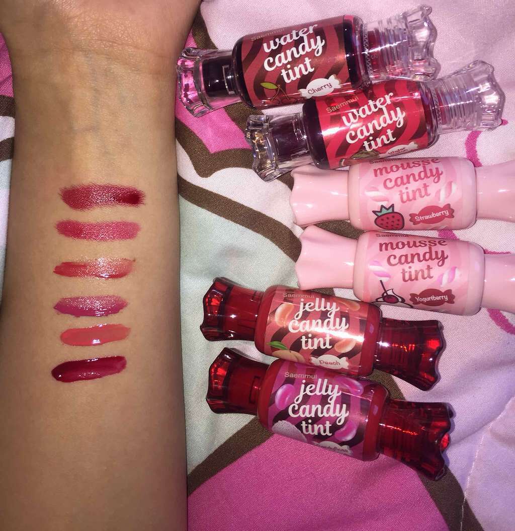 ウォーター キャンディー ティント/the SAEM/リップティントを使ったクチコミ（2枚目）