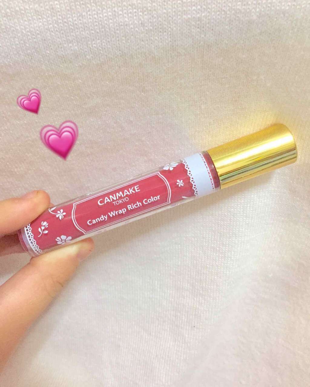 キャンディラップリッチカラー/キャンメイク/リップグロスを使ったクチコミ(1枚目)