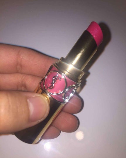 ルージュ ヴォリュプテ シャイン/YVES SAINT LAURENT BEAUTE/口紅を使ったクチコミ(1枚目)