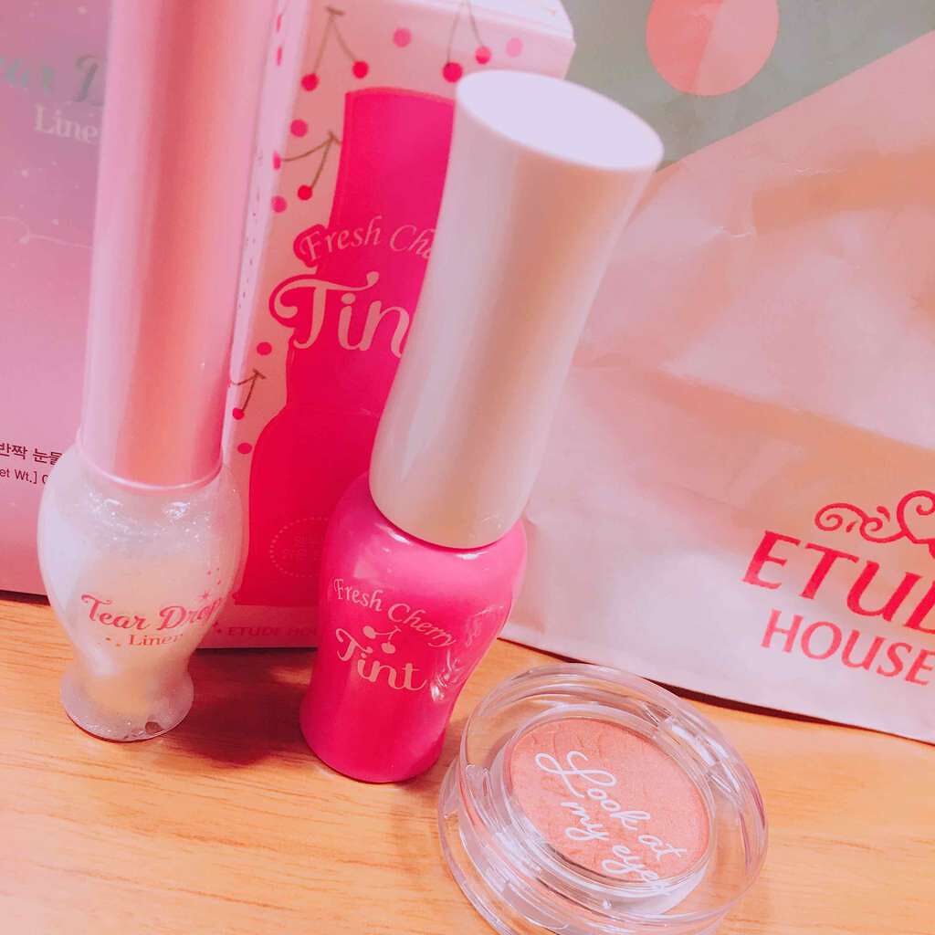 フレッシュチェリー リップティント/ETUDE/リップグロスを使ったクチコミ(1枚目)