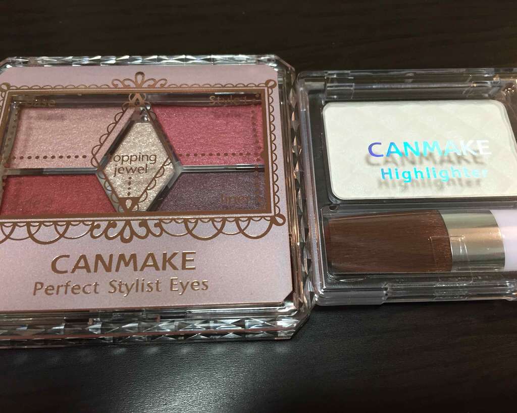 ハイライター/キャンメイク/パウダーハイライトを使ったクチコミ（1枚目）