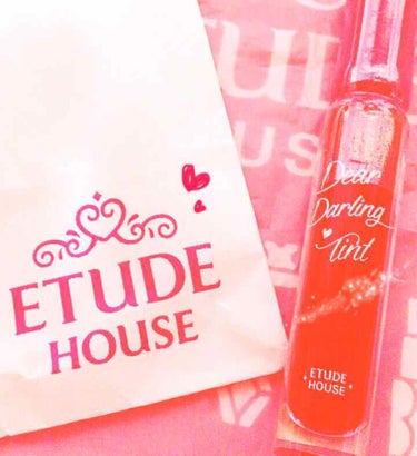 ディアダーリン ウォータージェルティント/ETUDE/口紅を使ったクチコミ（1枚目）