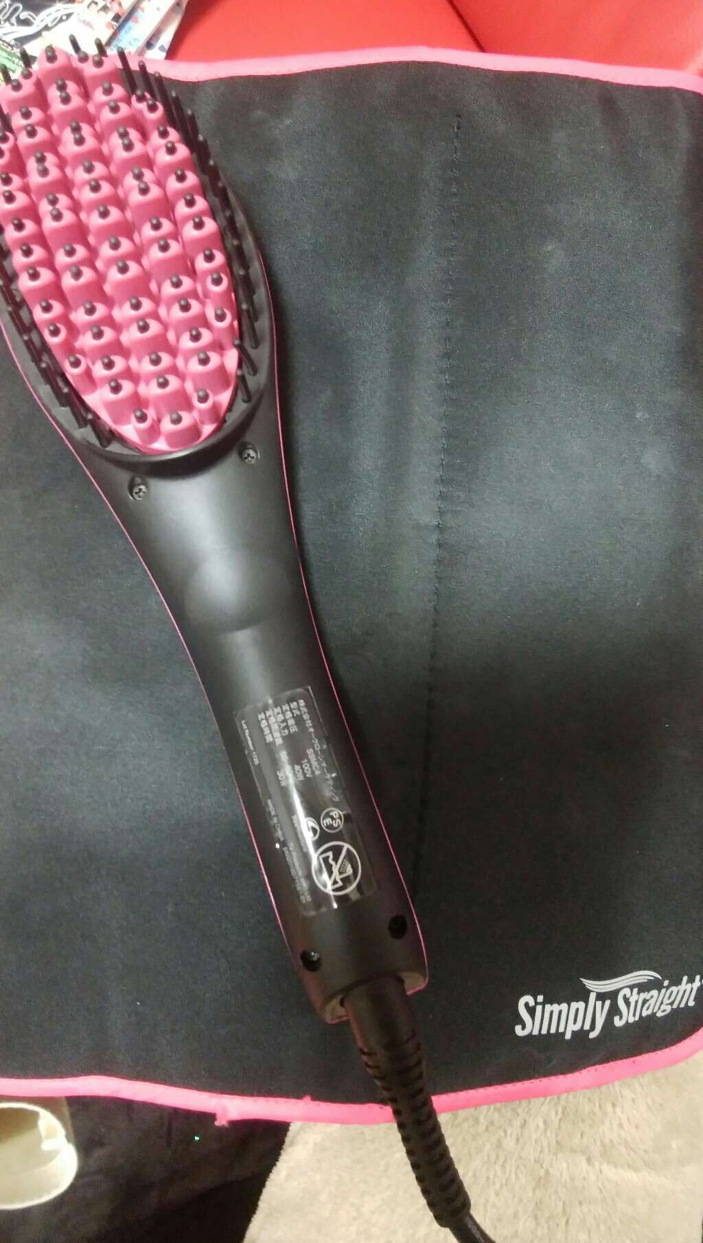 シンプリーストレート/ショップジャパン/ヒートブラシを使ったクチコミ(1枚目)