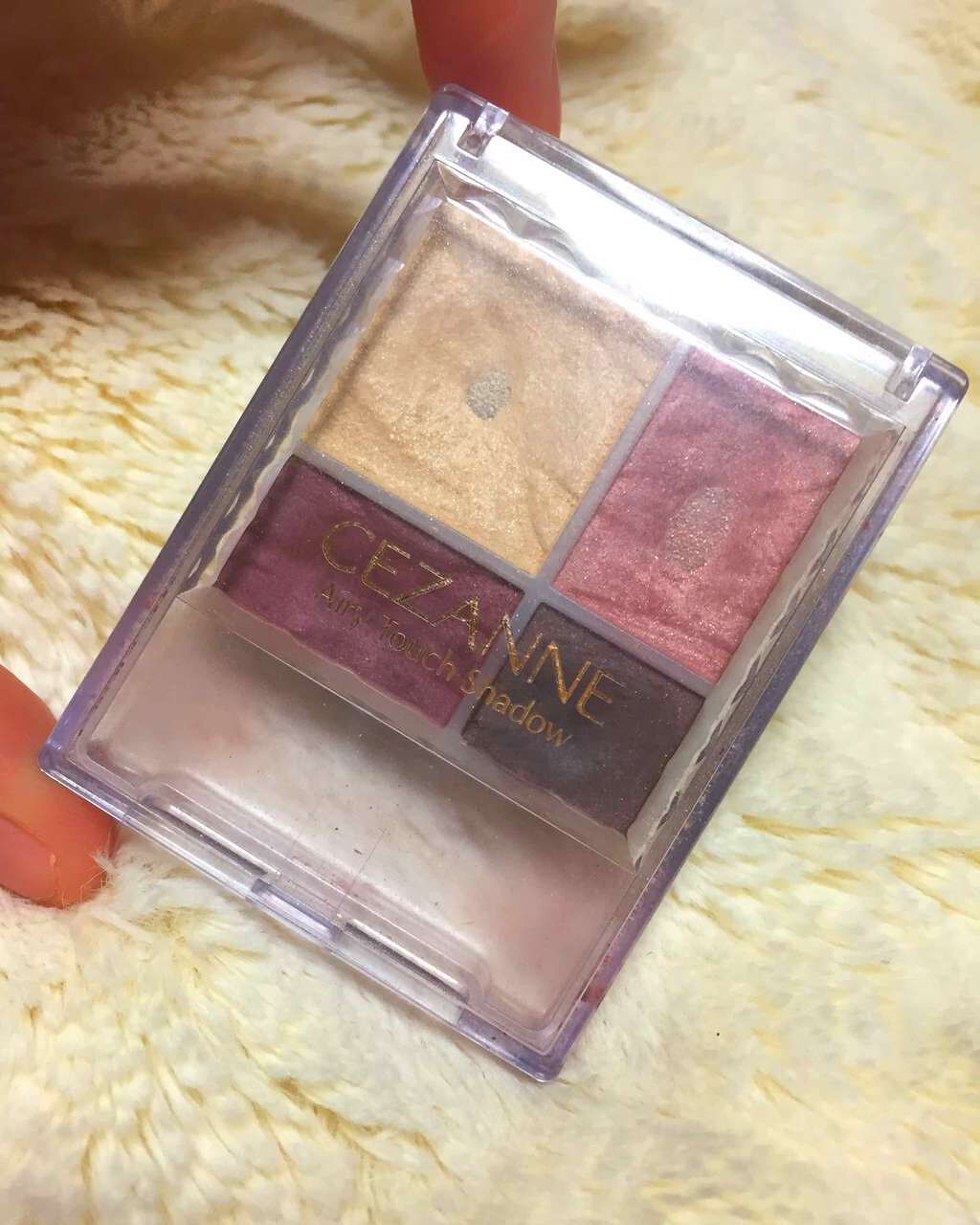 エアリータッチシャドウ/CEZANNE/アイシャドウパレットを使ったクチコミ(1枚目)