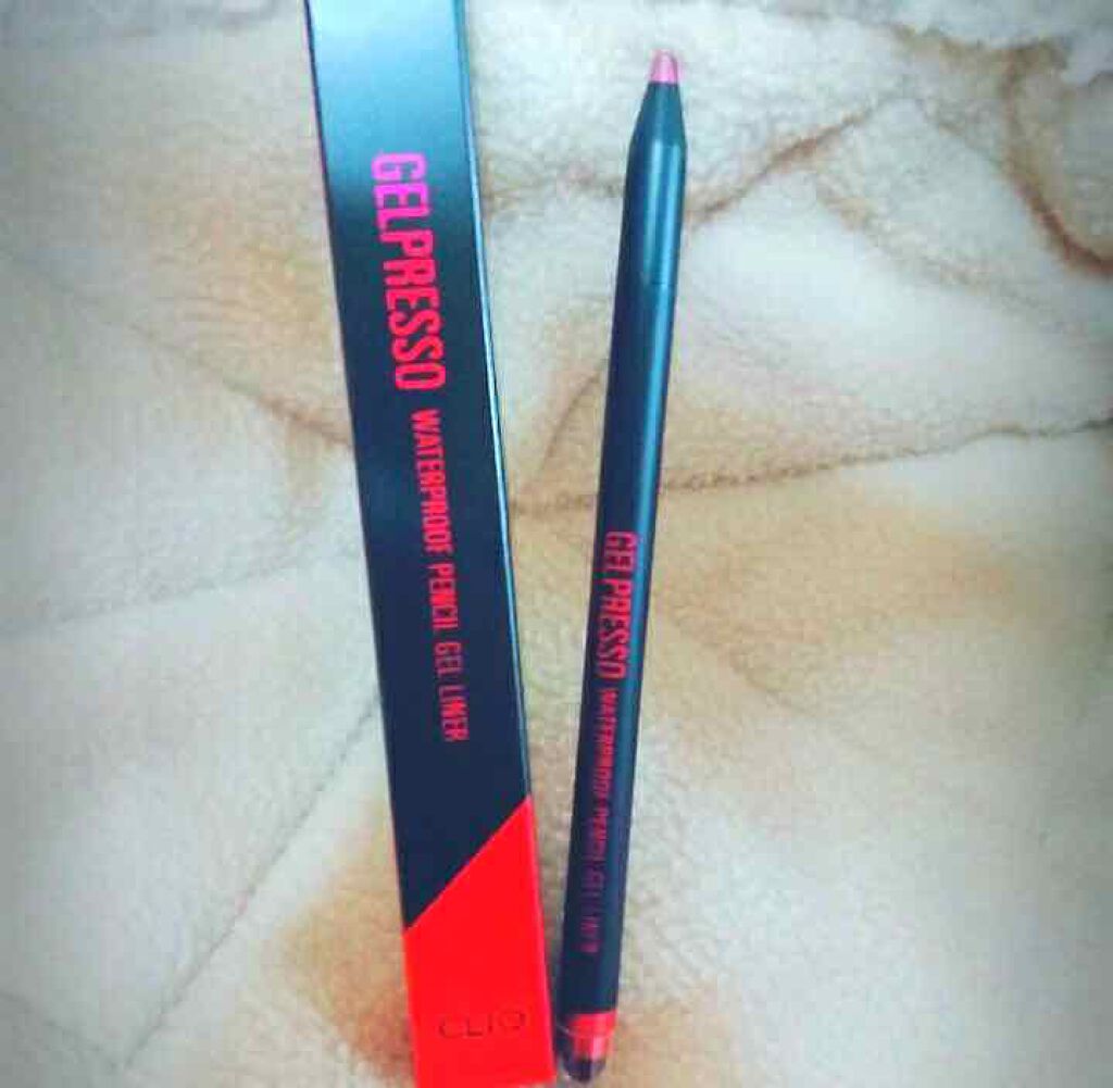 ジェルプレッソ ウォータープルーフ ペンシルジェルライナー/CLIO/ジェルアイライナーを使ったクチコミ（1枚目）