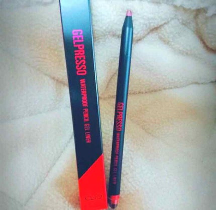 ジェルプレッソ ウォータープルーフ ペンシルジェルライナー/CLIO/ジェルアイライナーを使ったクチコミ(1枚目)