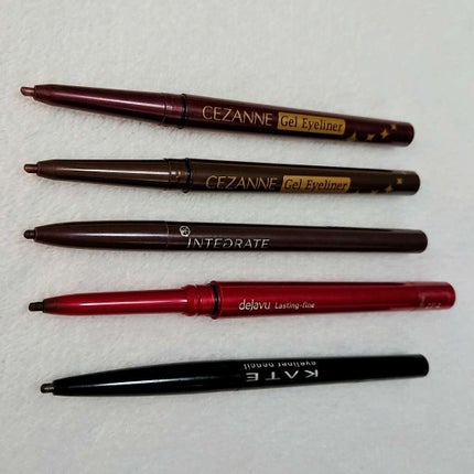 ジェルアイライナー/CEZANNE/ジェルアイライナーを使ったクチコミ(1枚目)