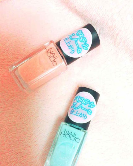 ネイルホリック パステルスノー/ネイルホリック/マニキュアを使ったクチコミ(1枚目)