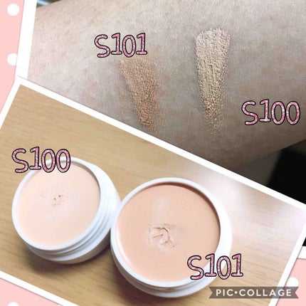 SHISEIDO スポッツカバー ファウンデイションのクチコミ「SHISEIDOのスポッツカバーファンデーション
S100とS101です( '•Ꙫ• ' )
.....」(2枚目)