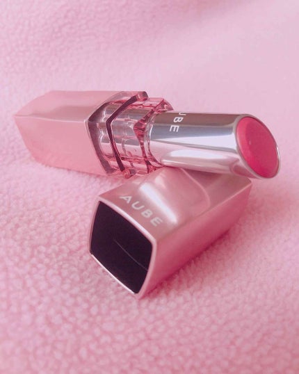 ロングキープルージュ/AUBE/口紅を使ったクチコミ(2枚目)