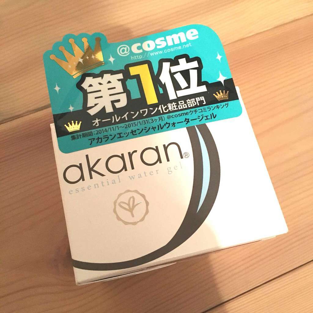 エッセンシャル ウォータージェル/アカラン/オールインワン化粧品を使ったクチコミ(1枚目)