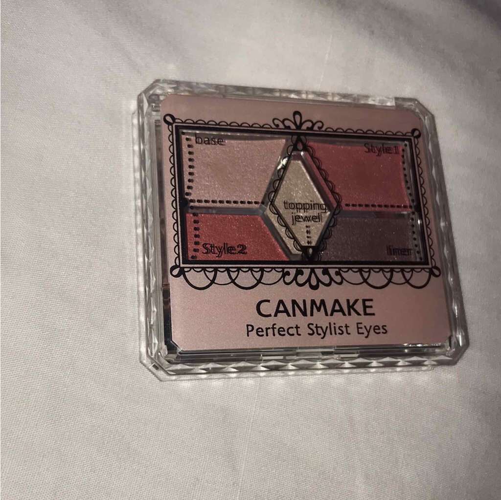 【旧品】パーフェクトスタイリストアイズ/キャンメイク/アイシャドウパレットを使ったクチコミ（1枚目）