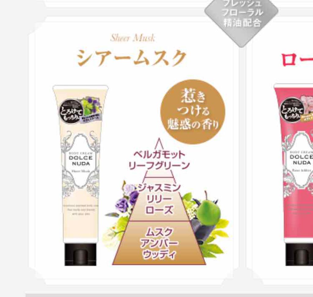 シアームスク/ドルチェヌーダ/ボディクリームを使ったクチコミ（3枚目）
