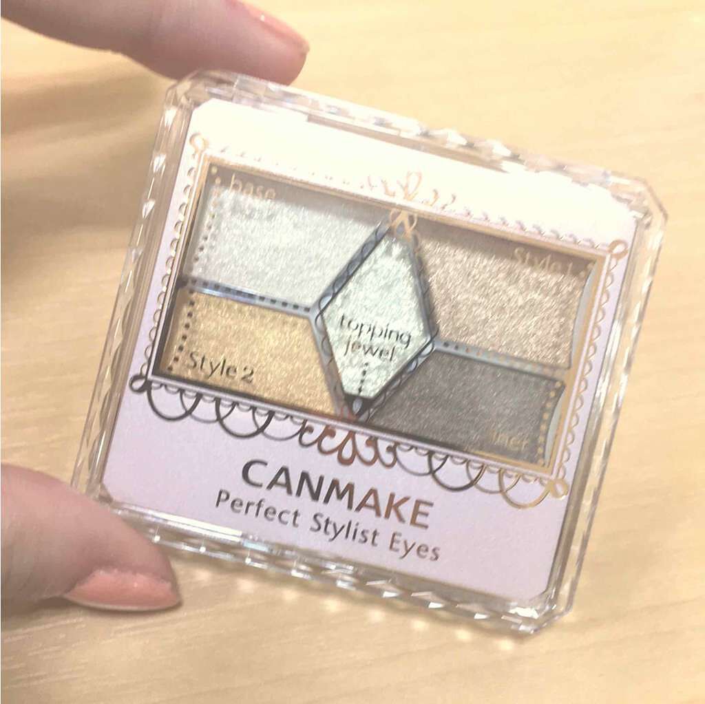 【旧品】パーフェクトスタイリストアイズ/キャンメイク/アイシャドウパレットを使ったクチコミ(1枚目)