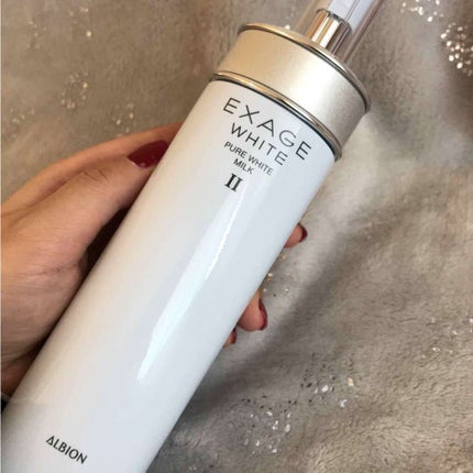 エクサージュホワイト ピュアホワイト ミルク II/ALBION/乳液を使ったクチコミ(1枚目)