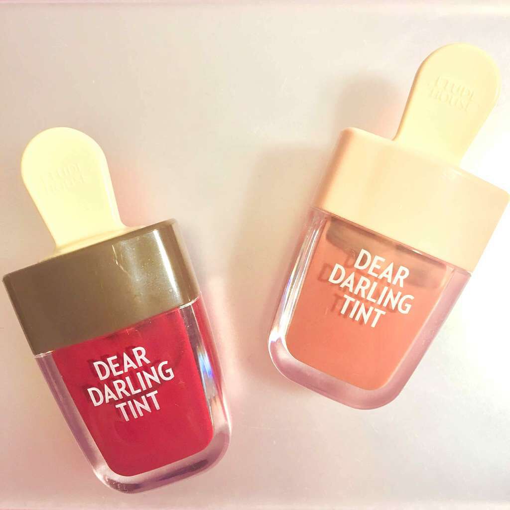 ディアダーリン ウォータージェルティント (アイスティント)/ETUDE/口紅を使ったクチコミ(1枚目)