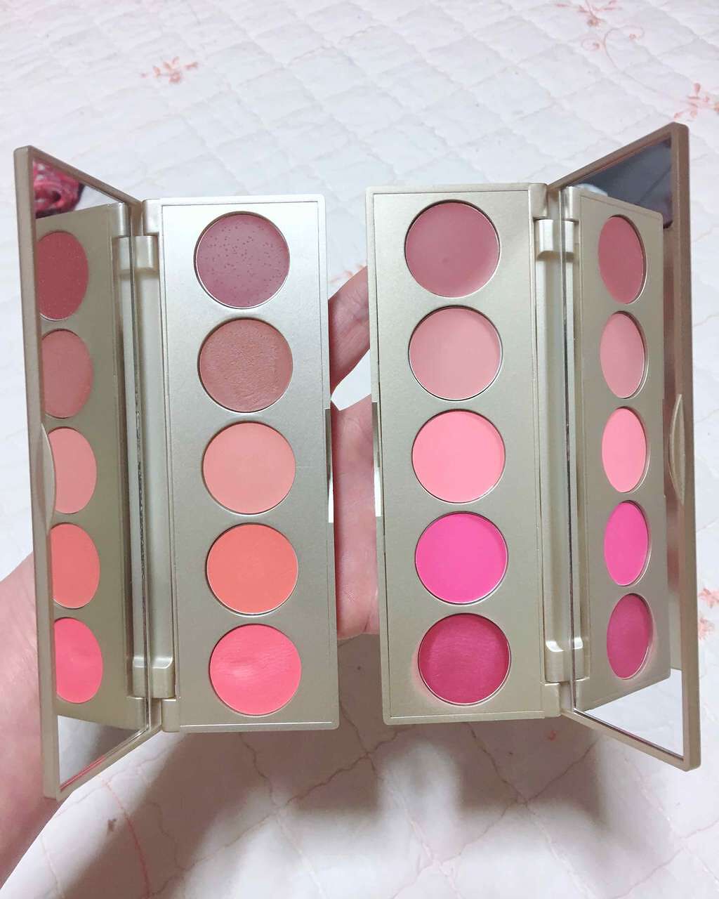 リップ デュオ パレット/stila/リップグロスを使ったクチコミ(1枚目)