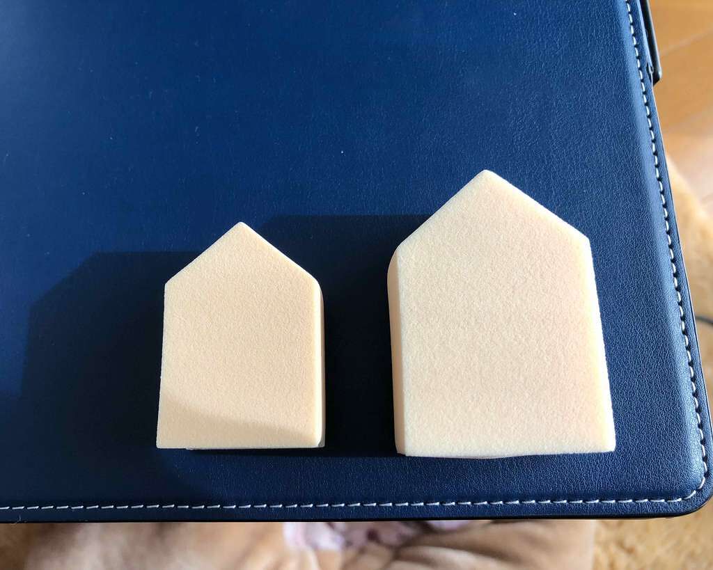 ジェリータッチスポンジ ハウス型/ロージーローザ/パフ・スポンジを使ったクチコミ（1枚目）