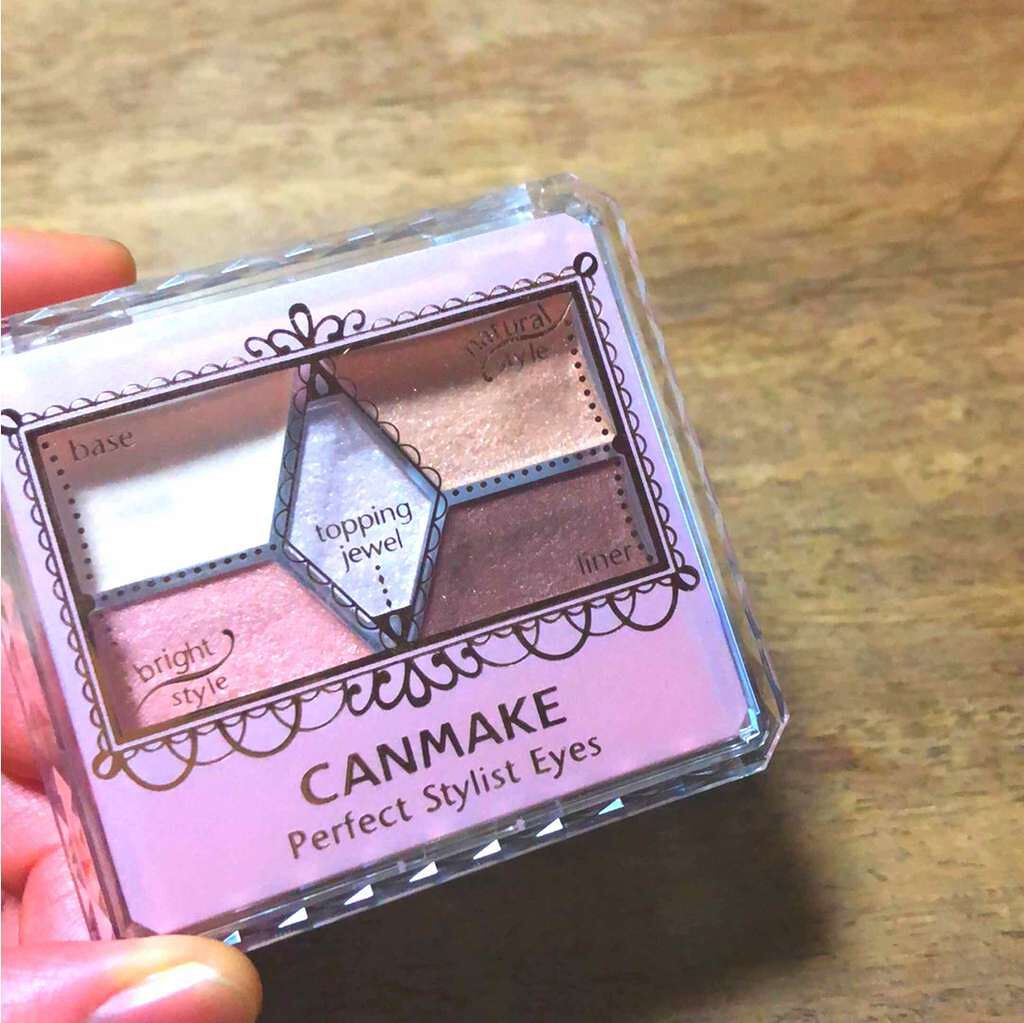 【旧品】パーフェクトスタイリストアイズ/キャンメイク/アイシャドウパレットを使ったクチコミ(1枚目)