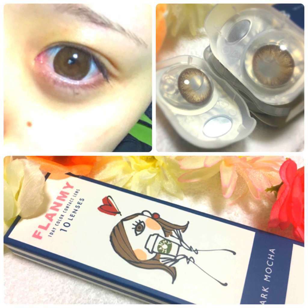 FLANMY 1day/FLANMY/ワンデー（１DAY）カラコンを使ったクチコミ（1枚目）