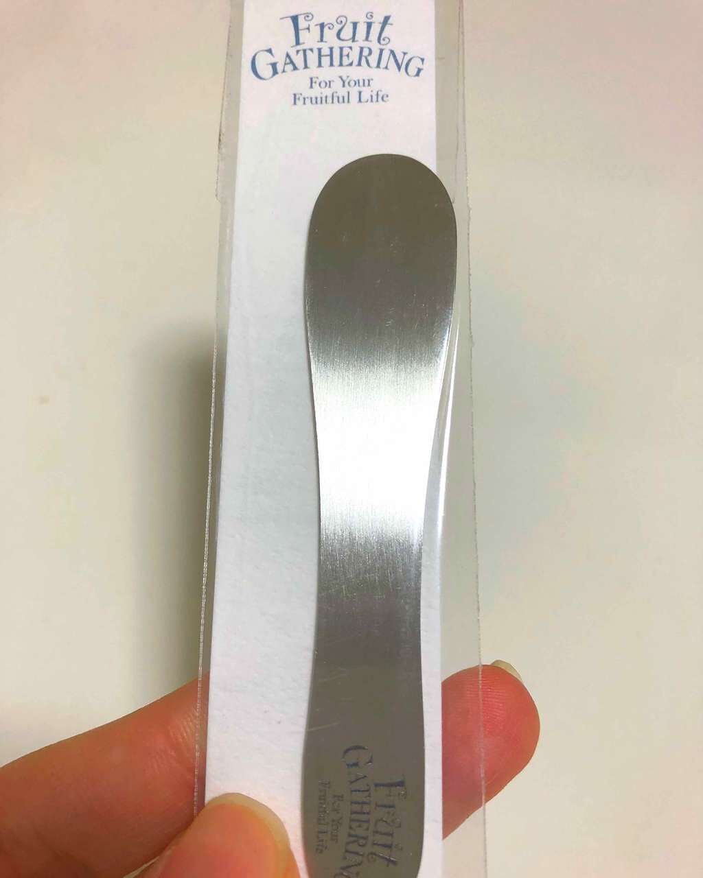 ステンレススパチュラ/無印良品/その他スキンケアグッズを使ったクチコミ（1枚目）