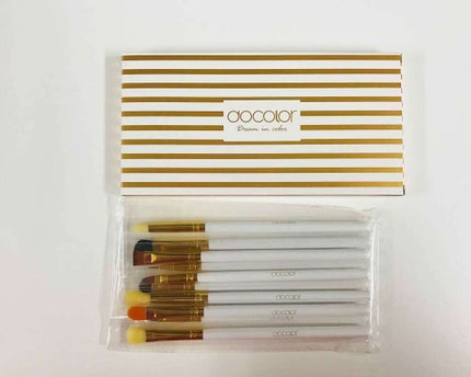 Docolor ドゥカラー DOCOLOR アイシャドウブラシのクチコミ「今日はアイシャドウブラシの紹介です✨
普段はネットや100均で
メイクブラシを買っていますが
.....」(1枚目)