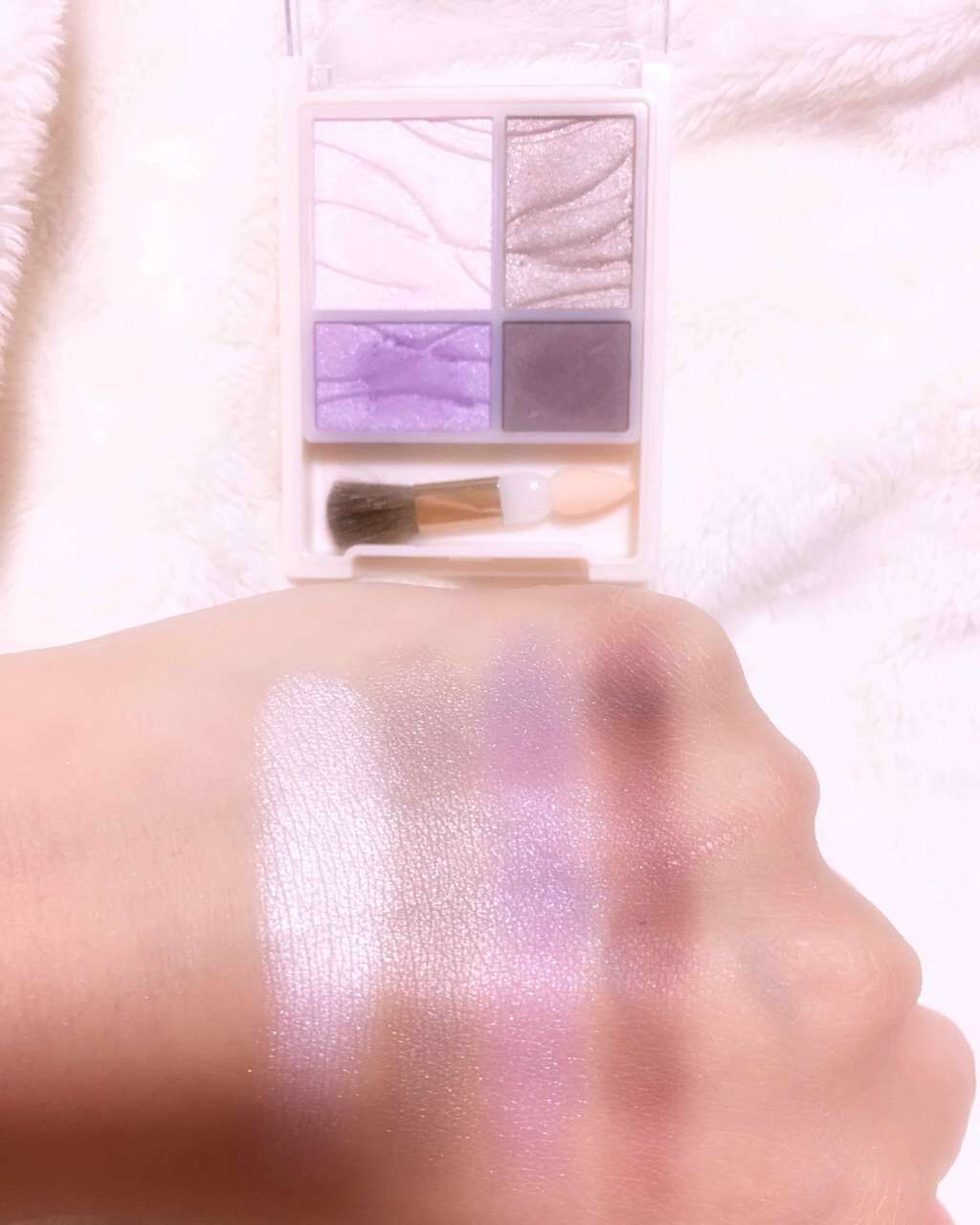 エアリータッチシャドウ/CEZANNE/アイシャドウパレットを使ったクチコミ(3枚目)