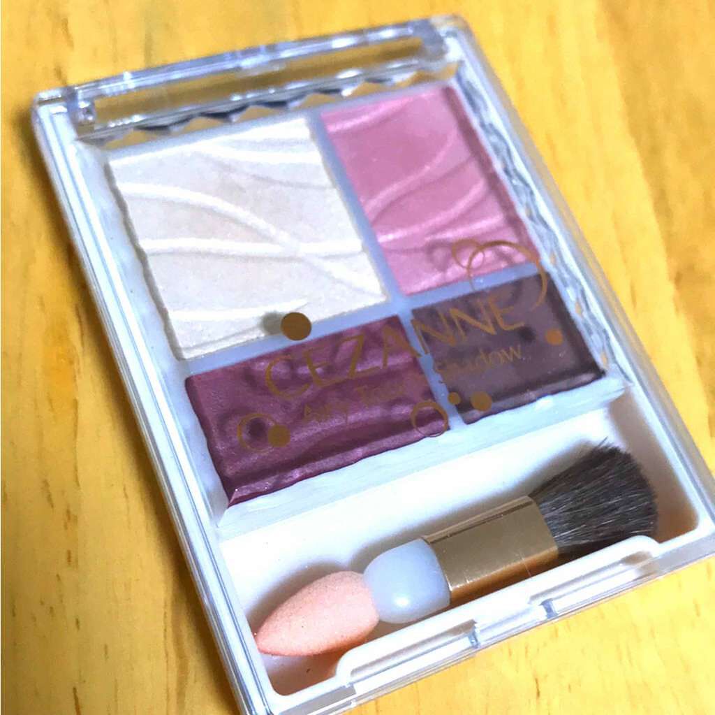 エアリータッチシャドウ/CEZANNE/アイシャドウパレットを使ったクチコミ(1枚目)
