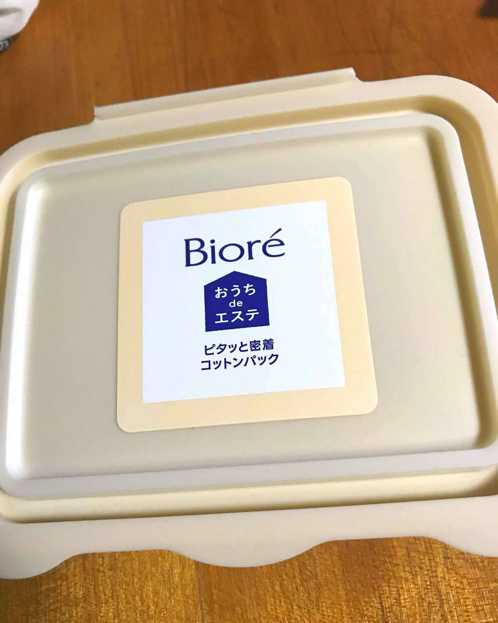 おうちdeエステ ピタッと密着コットンパック/ビオレ/シートマスク・パックを使ったクチコミ(1枚目)