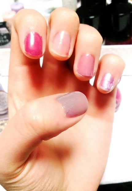 サンリオネイル/DAISO/マニキュアを使ったクチコミ(2枚目)