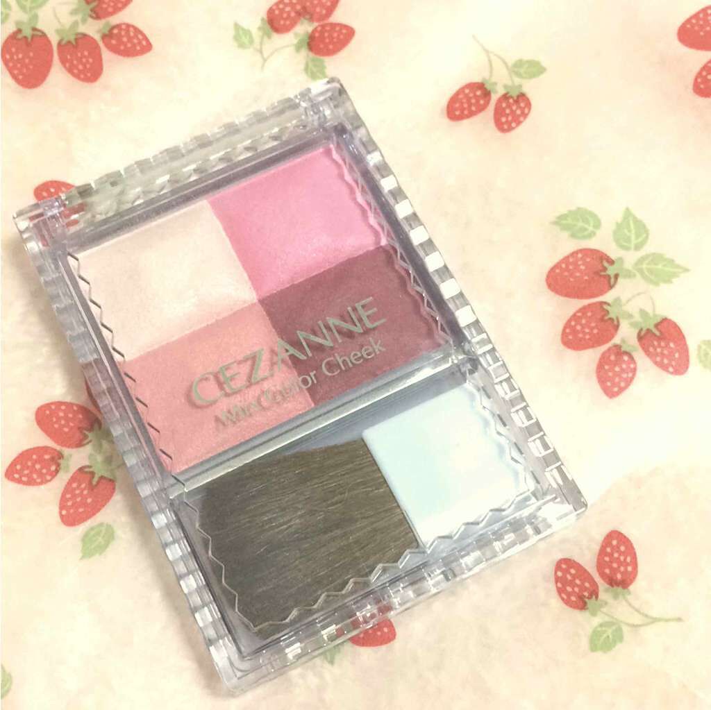 ミックスカラーチーク/CEZANNE/パウダーチークを使ったクチコミ(1枚目)