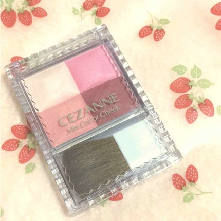 ミックスカラーチーク/CEZANNE/パウダーチークを使ったクチコミ(1枚目)