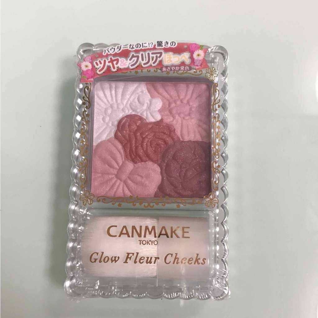 グロウフルールチークス/キャンメイク/パウダーチークを使ったクチコミ(1枚目)