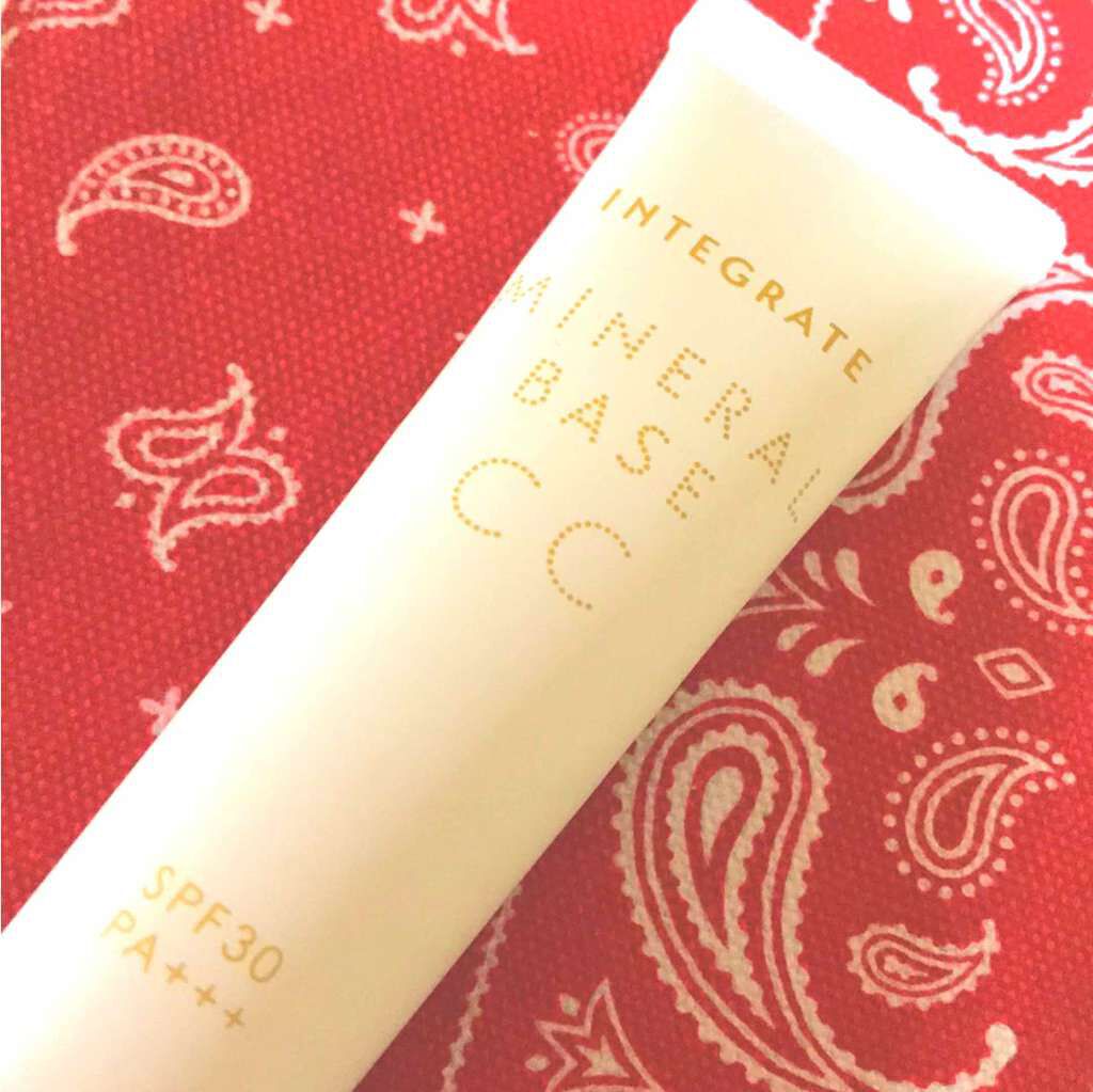 ミネラルベース CC/インテグレート/CCクリームを使ったクチコミ(1枚目)