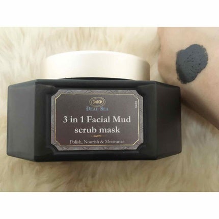 3in1 フェイシャル マッド スクラブ マスク/SABON/洗い流すパック・マスクを使ったクチコミ(2枚目)