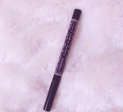 ラスティングリキッドライナー/キャンメイク/リキッドアイライナーを使ったクチコミ(1枚目)