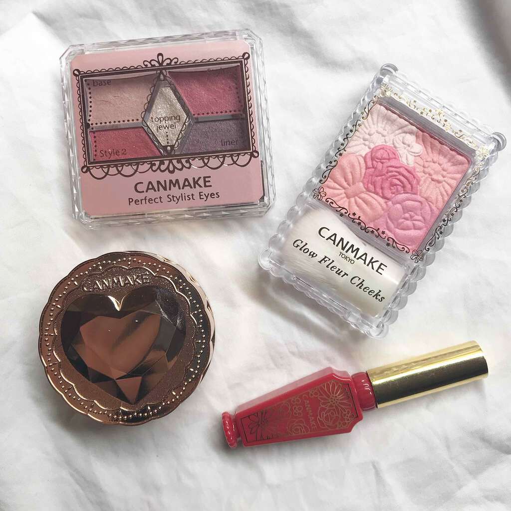 グロウフルールチークス/キャンメイク/パウダーチークを使ったクチコミ(1枚目)